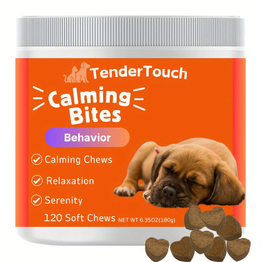 120 Chews -Help Natural Dog Anxiety  for Everyday Stress