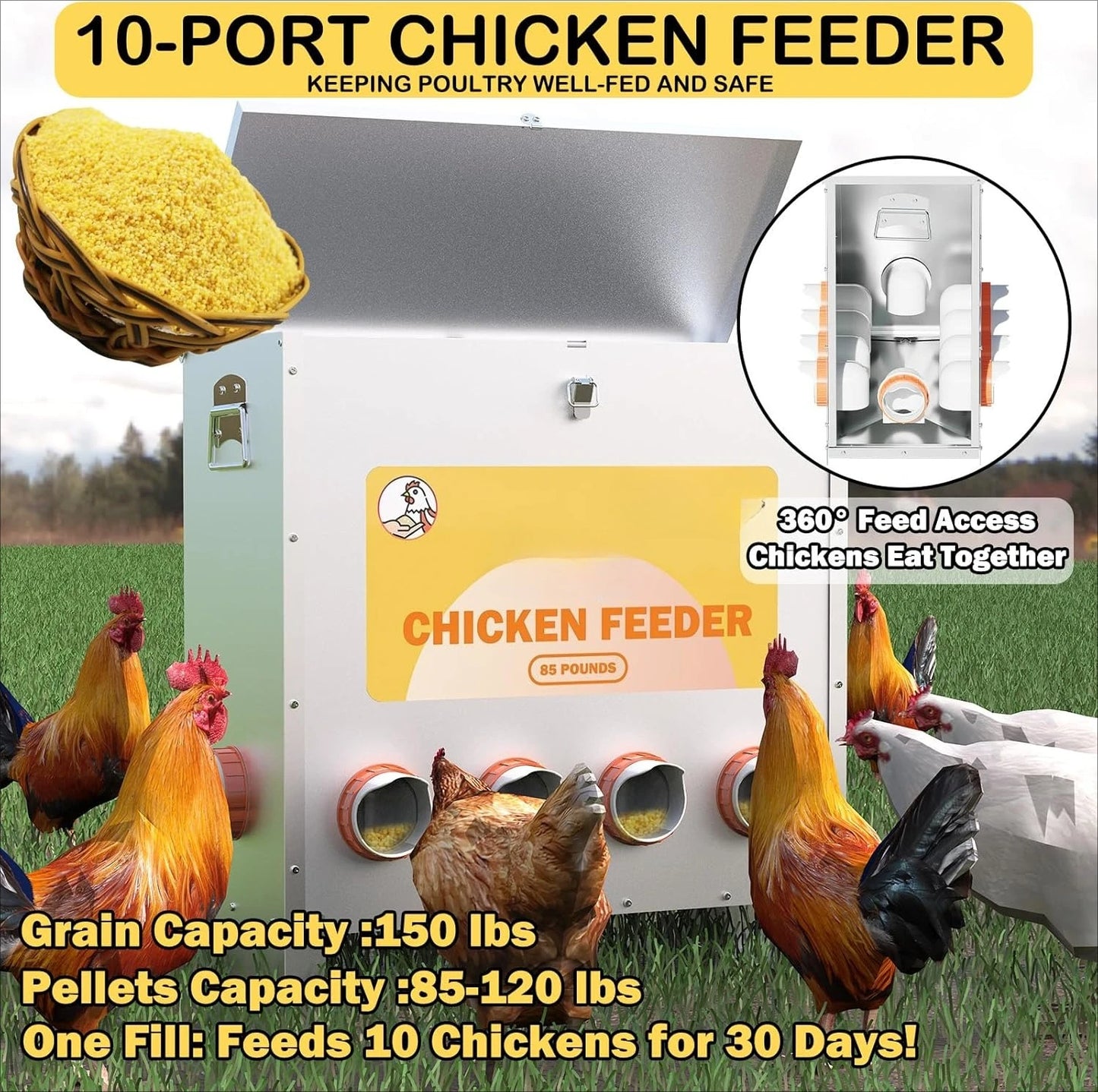 Automatic Chicken Feeder