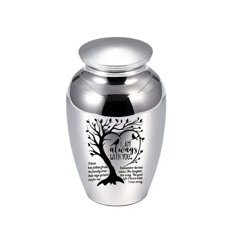 Pet family ashes cremation jar Pet ashes box Life tree ashes jar Pet supplies